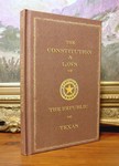 1836 Republic of Texas Constitution and Laws